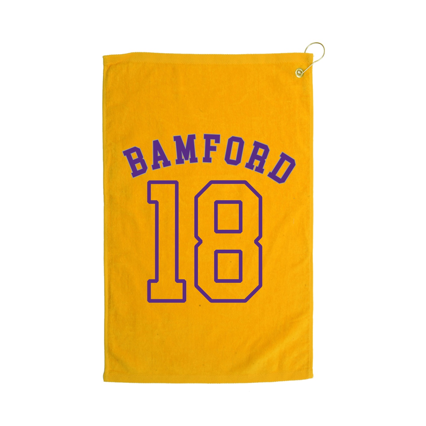 Golf Towel — Shirsey Arch in Gold
