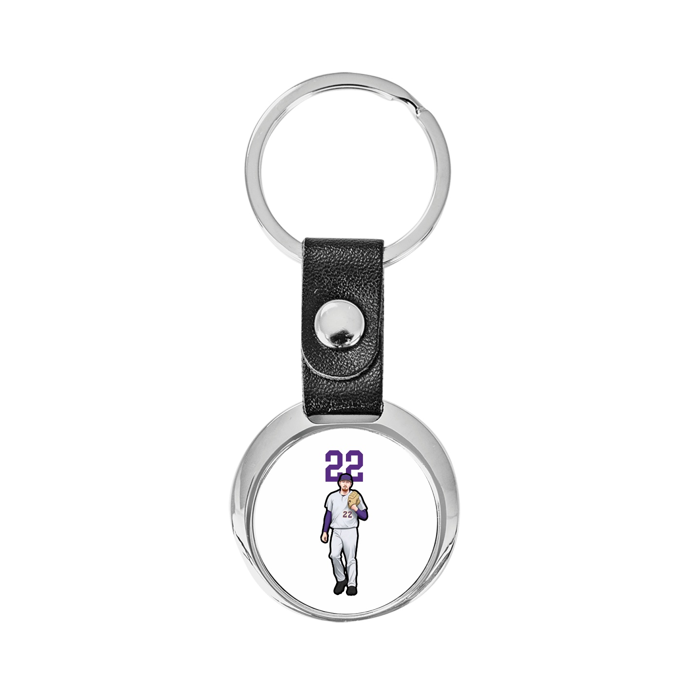 Key Chain — Number Top in Classic