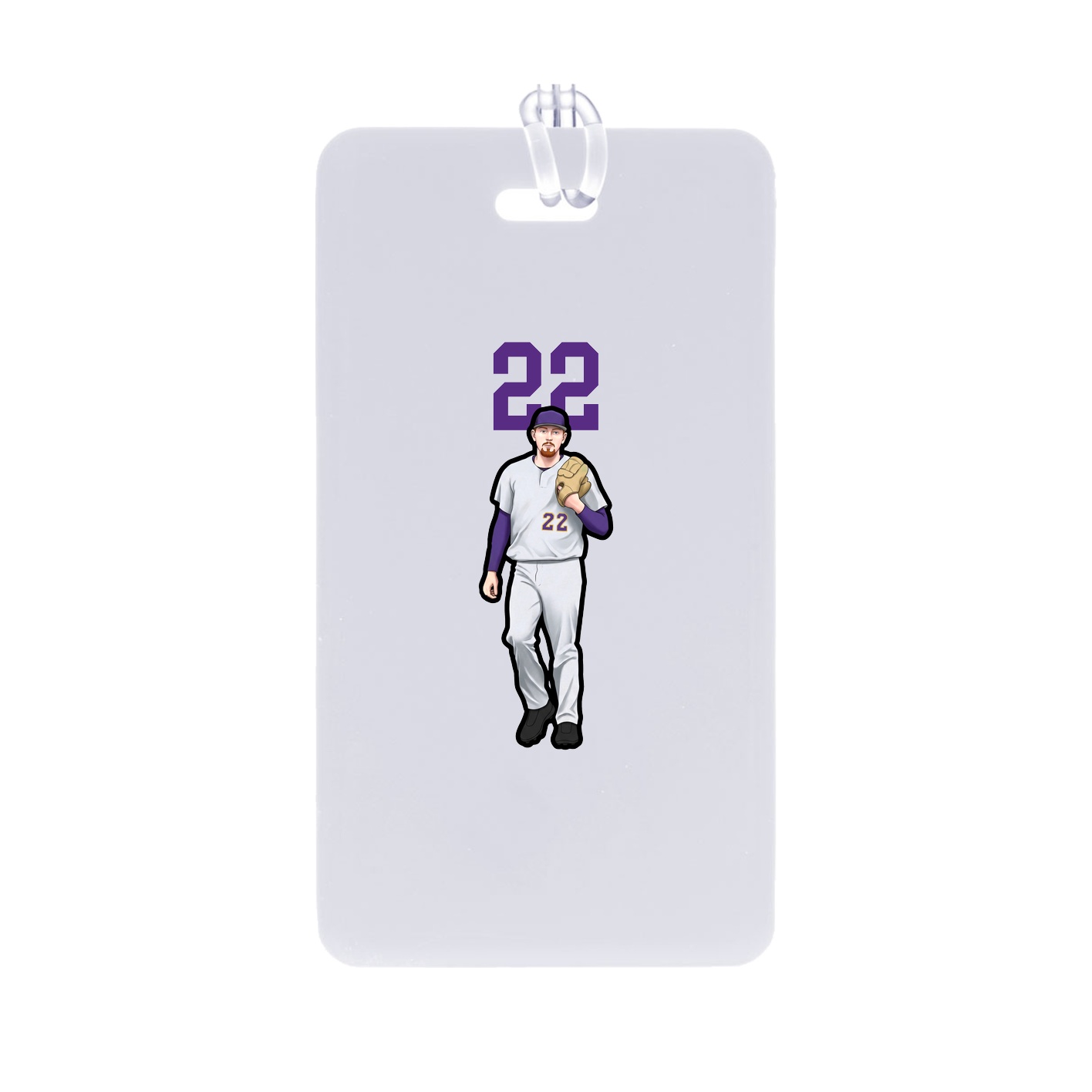 Bag Tag — Number Top in Classic