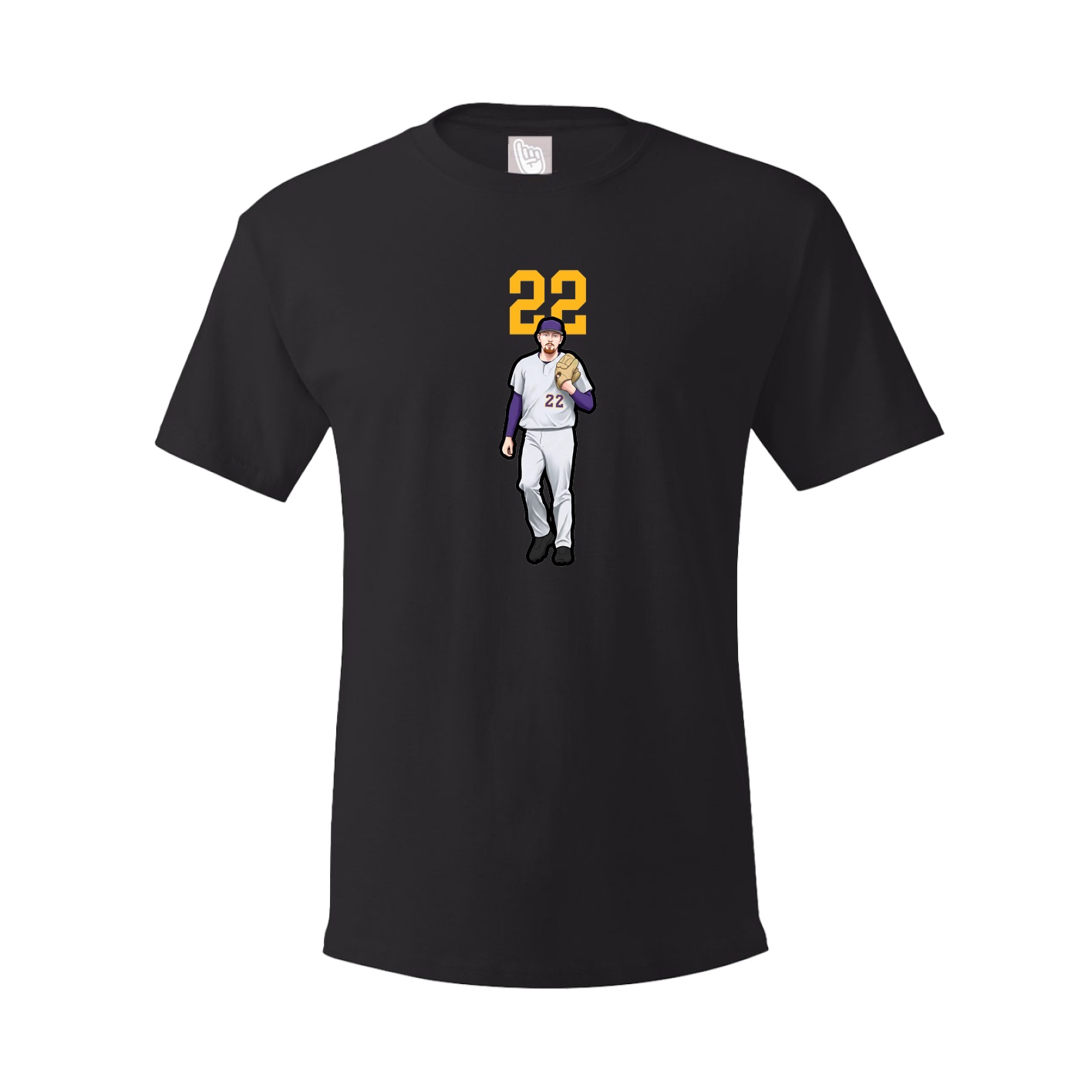 Tee — Number Top in Black