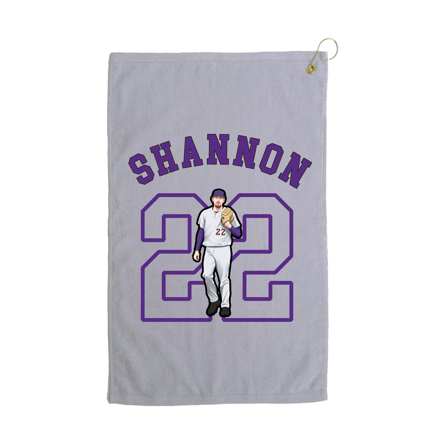 Terry Velour Golf Towel