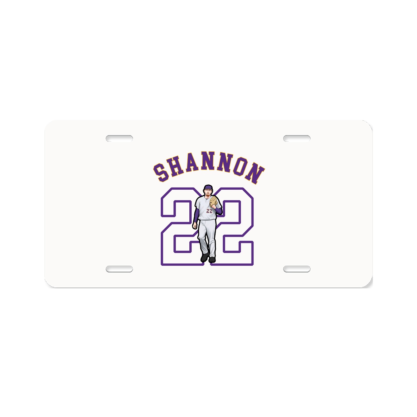 License Plate — Shirsey Arch in Classic