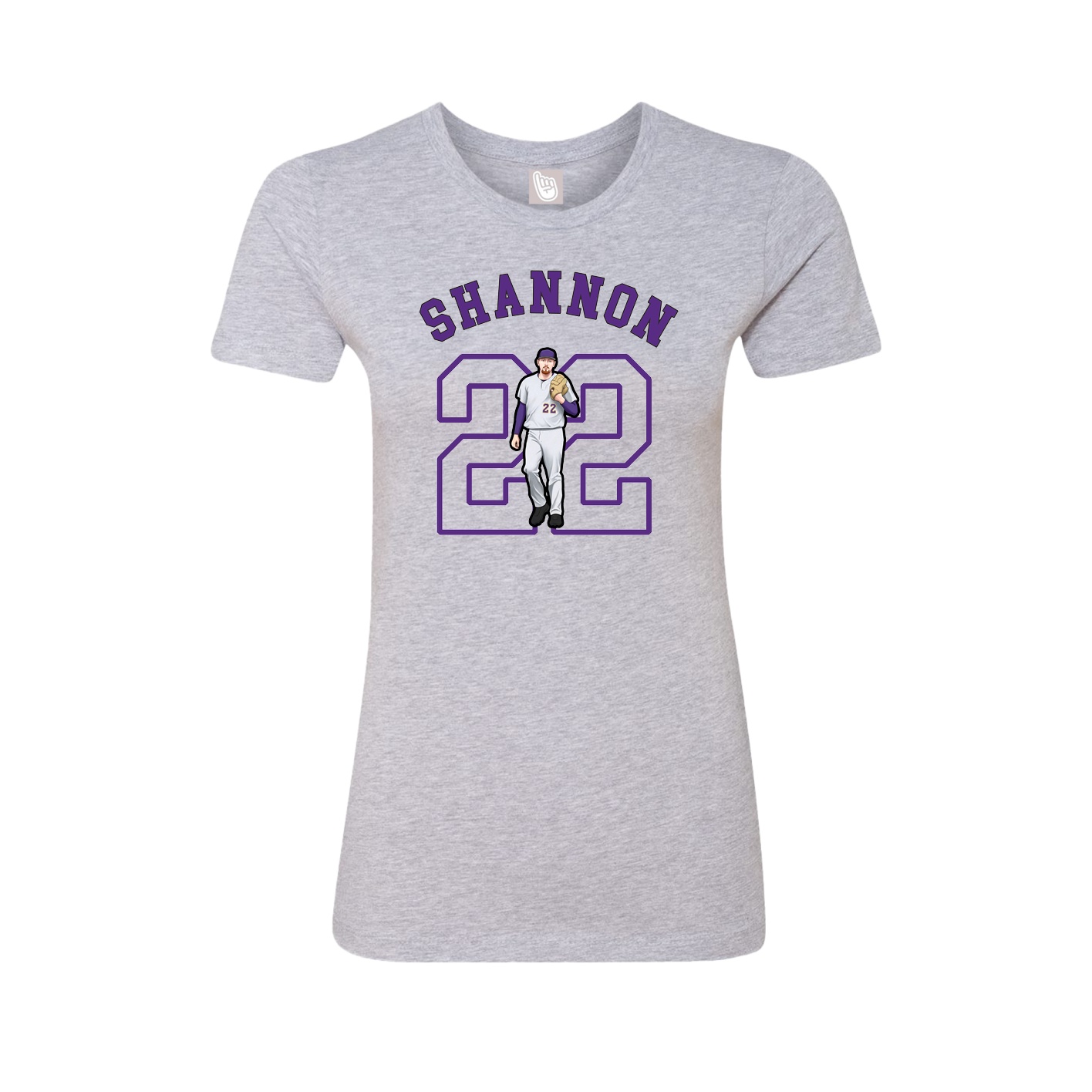 Womens Tee — Shirsey Arch in Grey