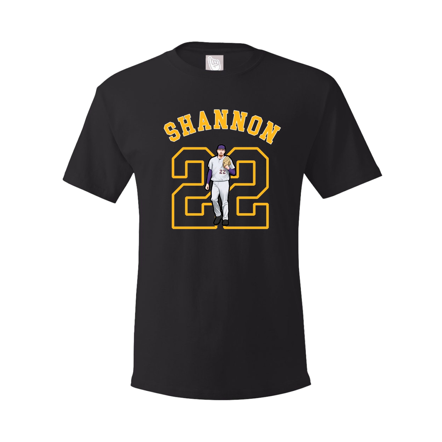 Youth Tee — Shirsey Arch in Black
