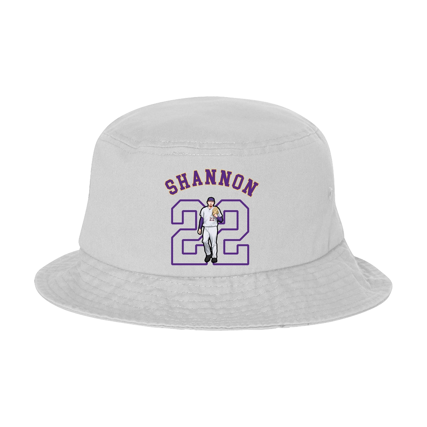 Bucket Cap — Shirsey Arch in White