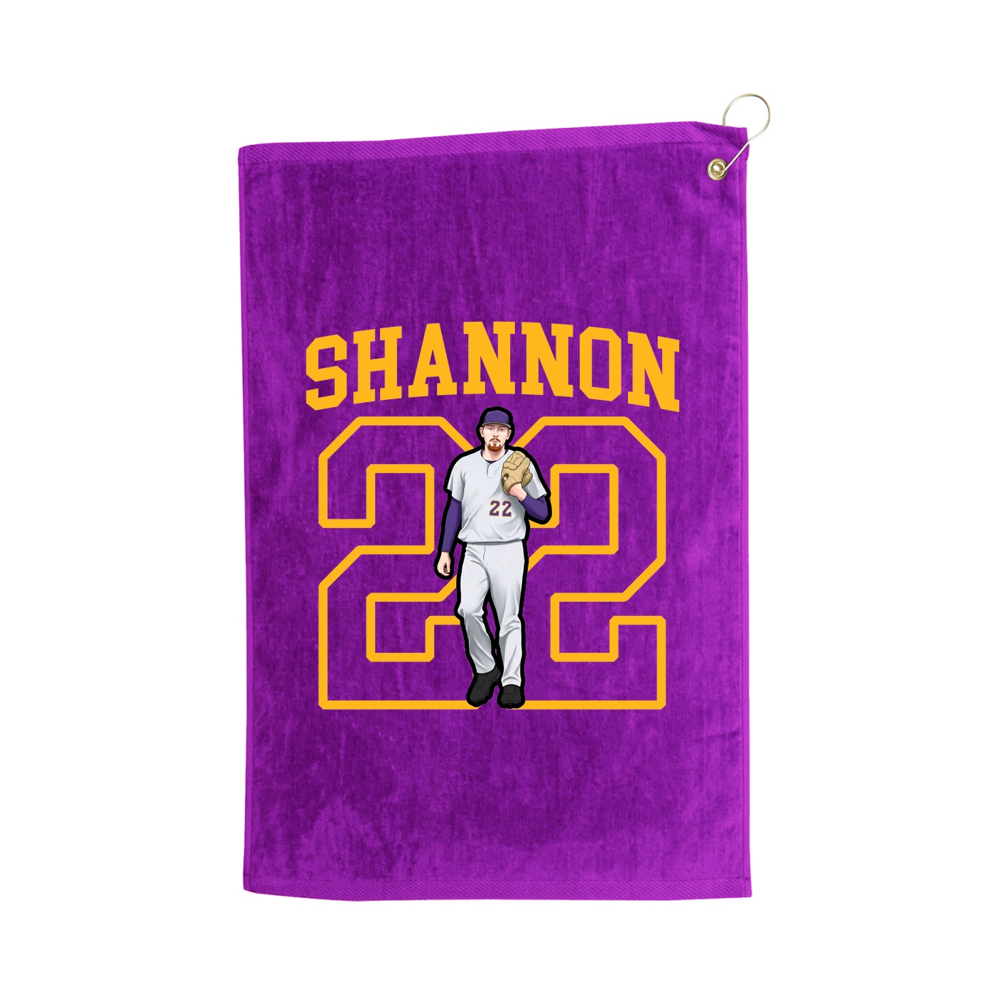 Golf Towel — Shirsey in Purple