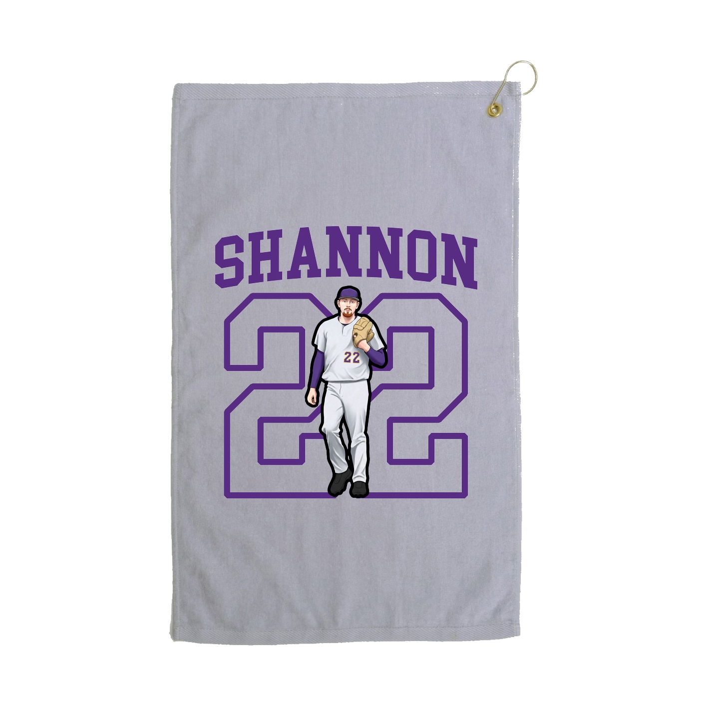 Golf Towel — Shirsey in Grey