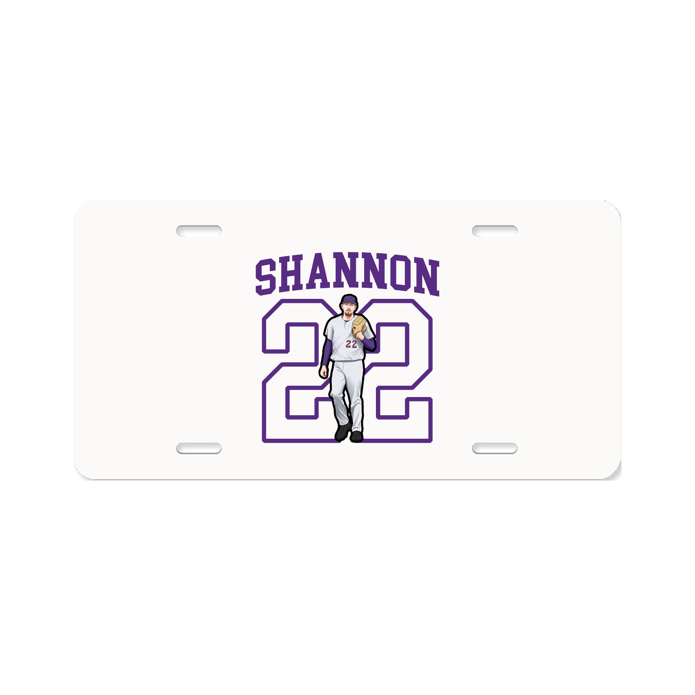Aluminum License Plate