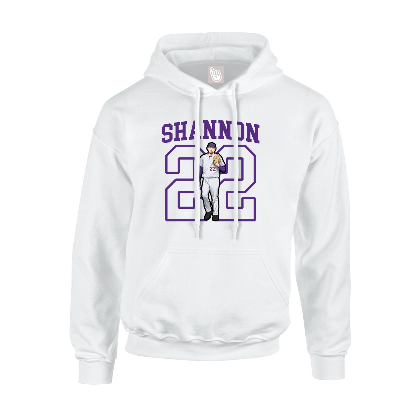 Youth Hoodie — Shirsey in White