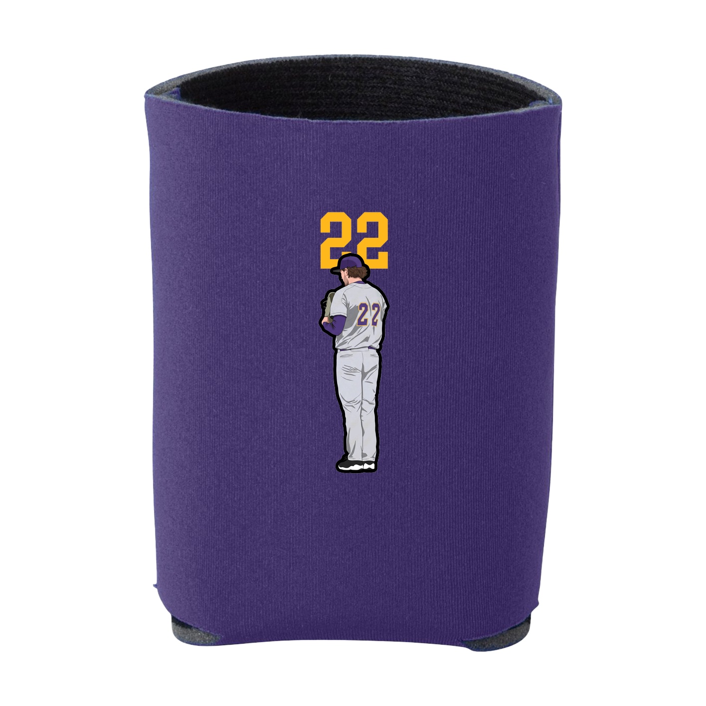 Can Holder — Number Top in Purple