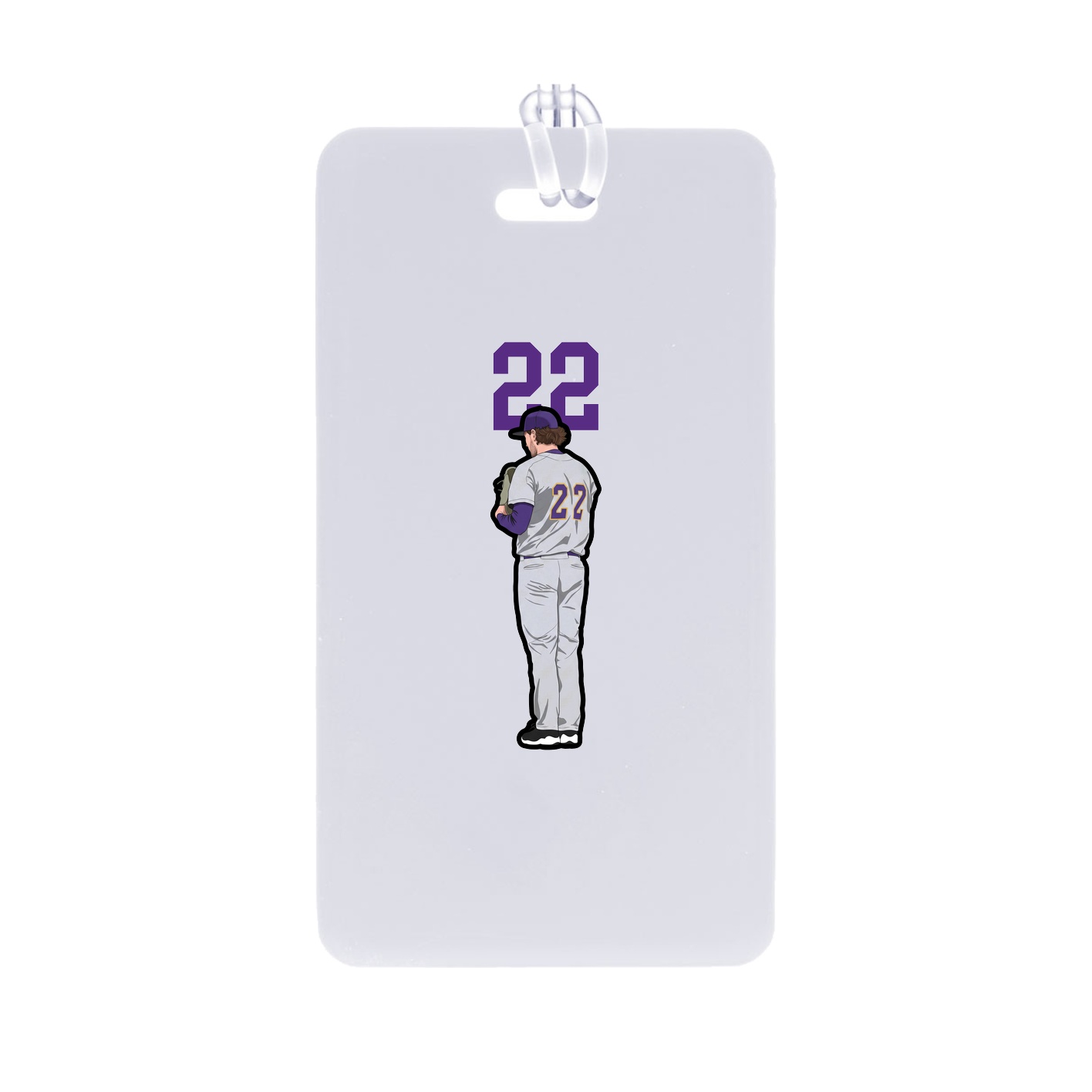 Bag Tag — Number Top in Classic