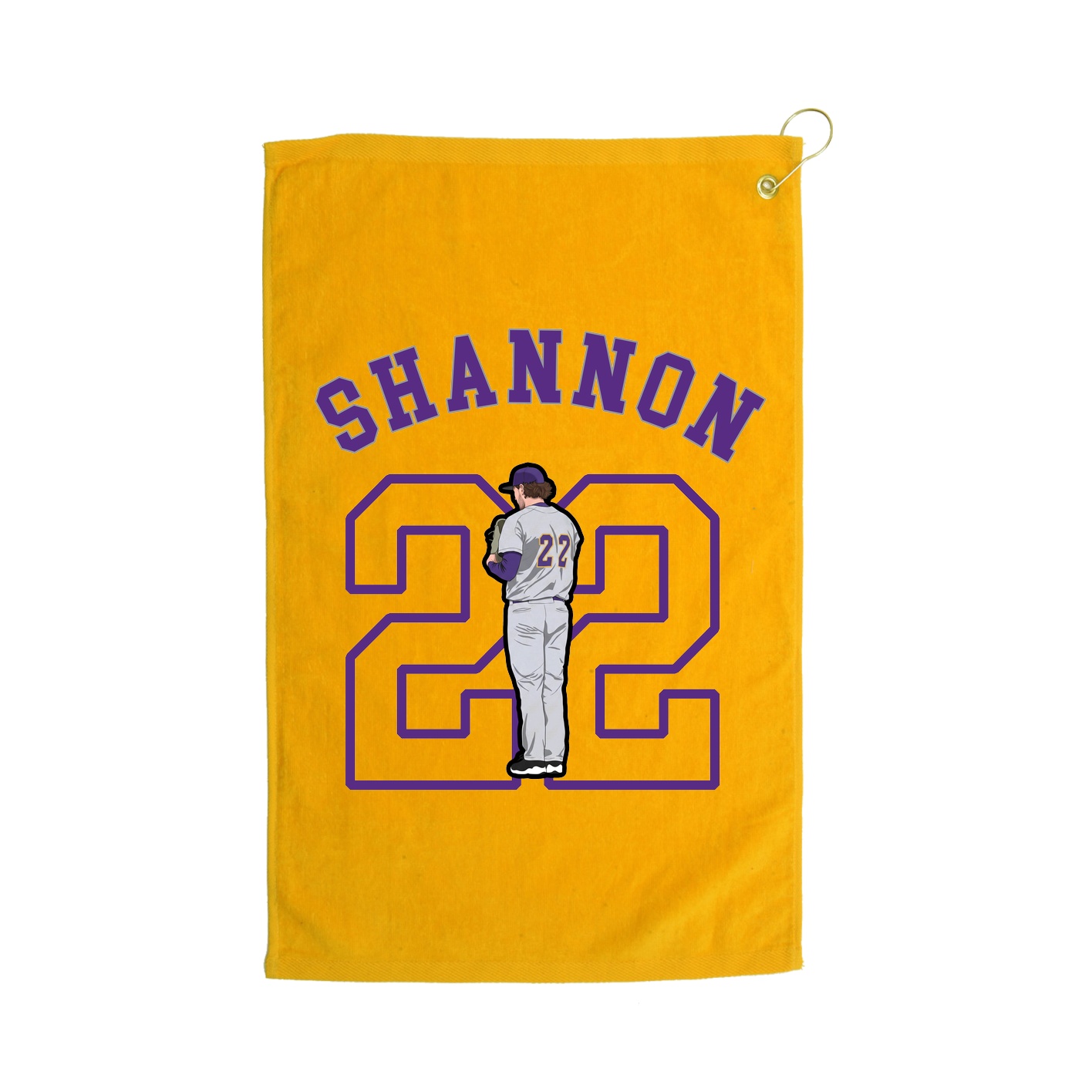 Golf Towel — Shirsey Arch in Gold