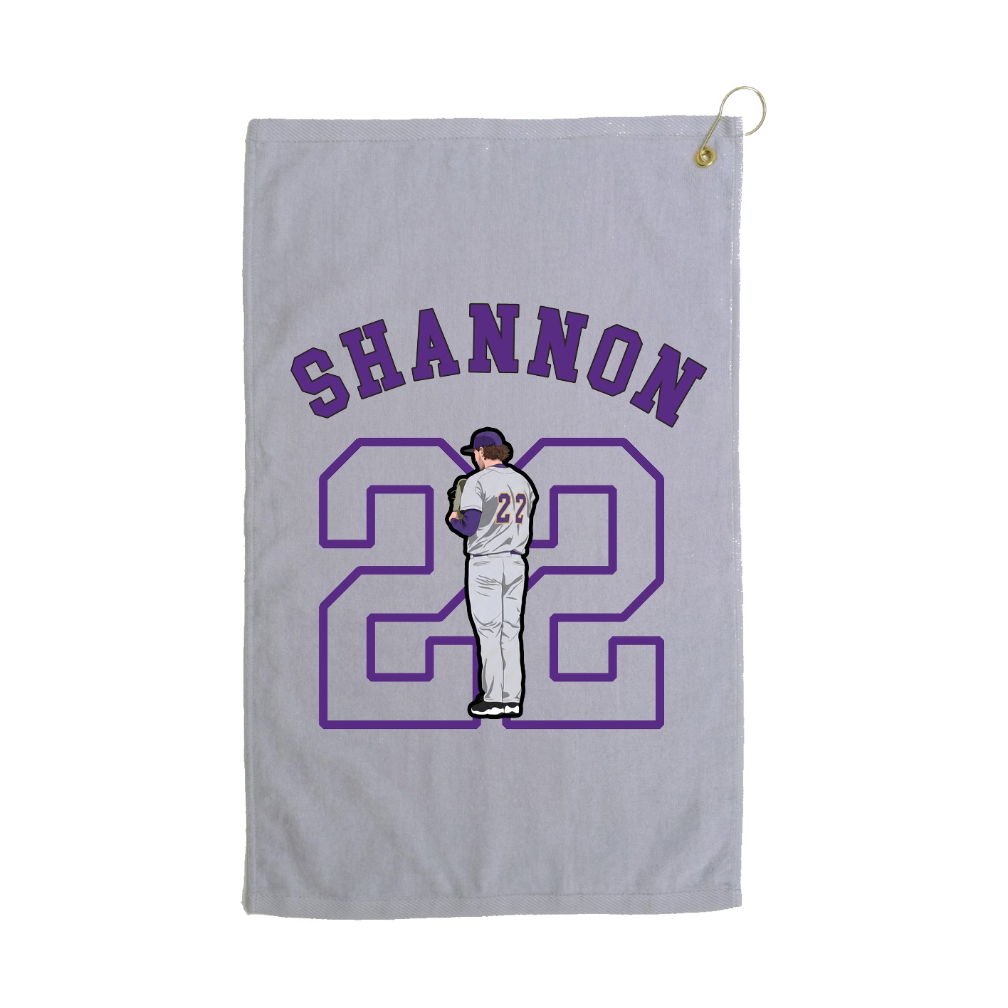 Golf Towel — Shirsey Arch in Grey
