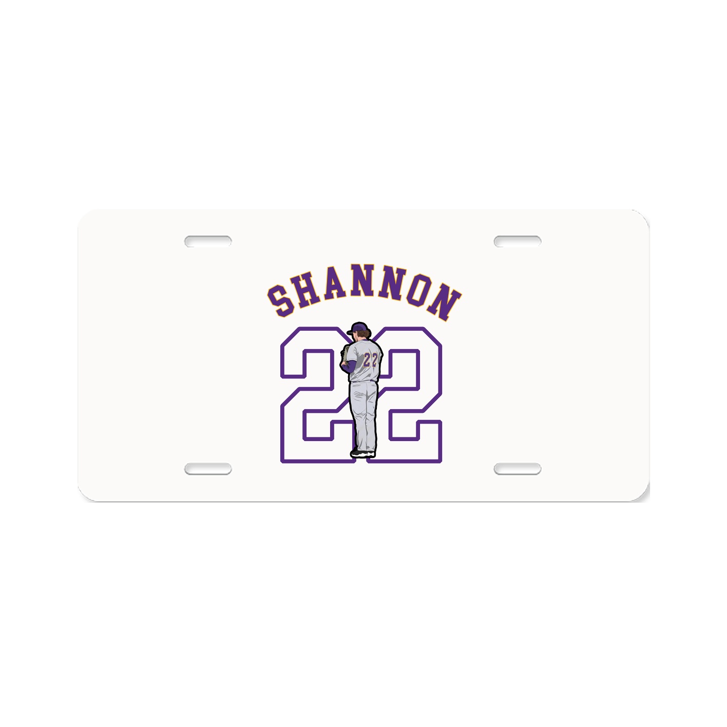 License Plate — Shirsey Arch in Classic