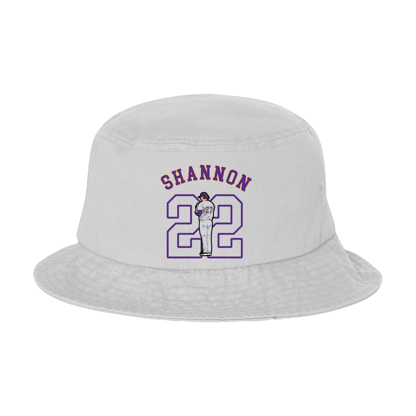 Bucket Cap — Shirsey Arch in White