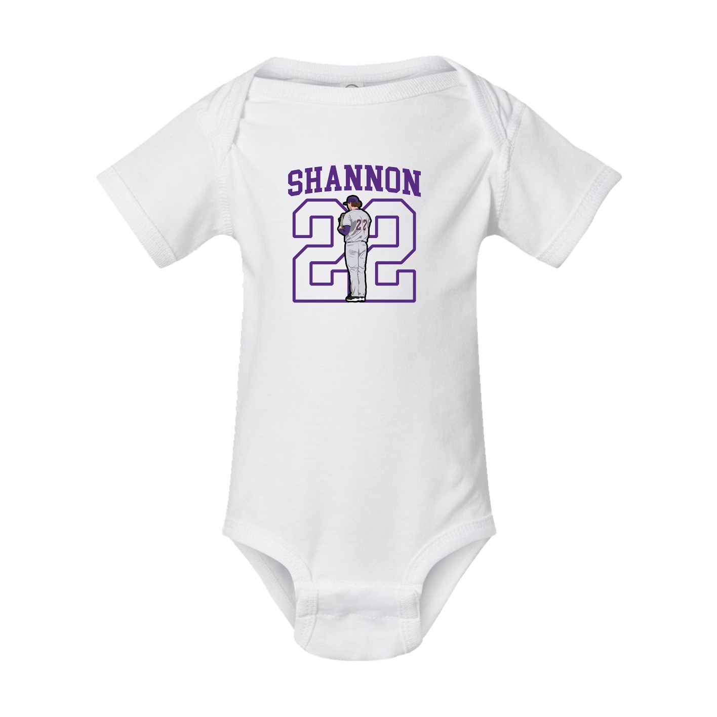Baby Onesie — Shirsey in White