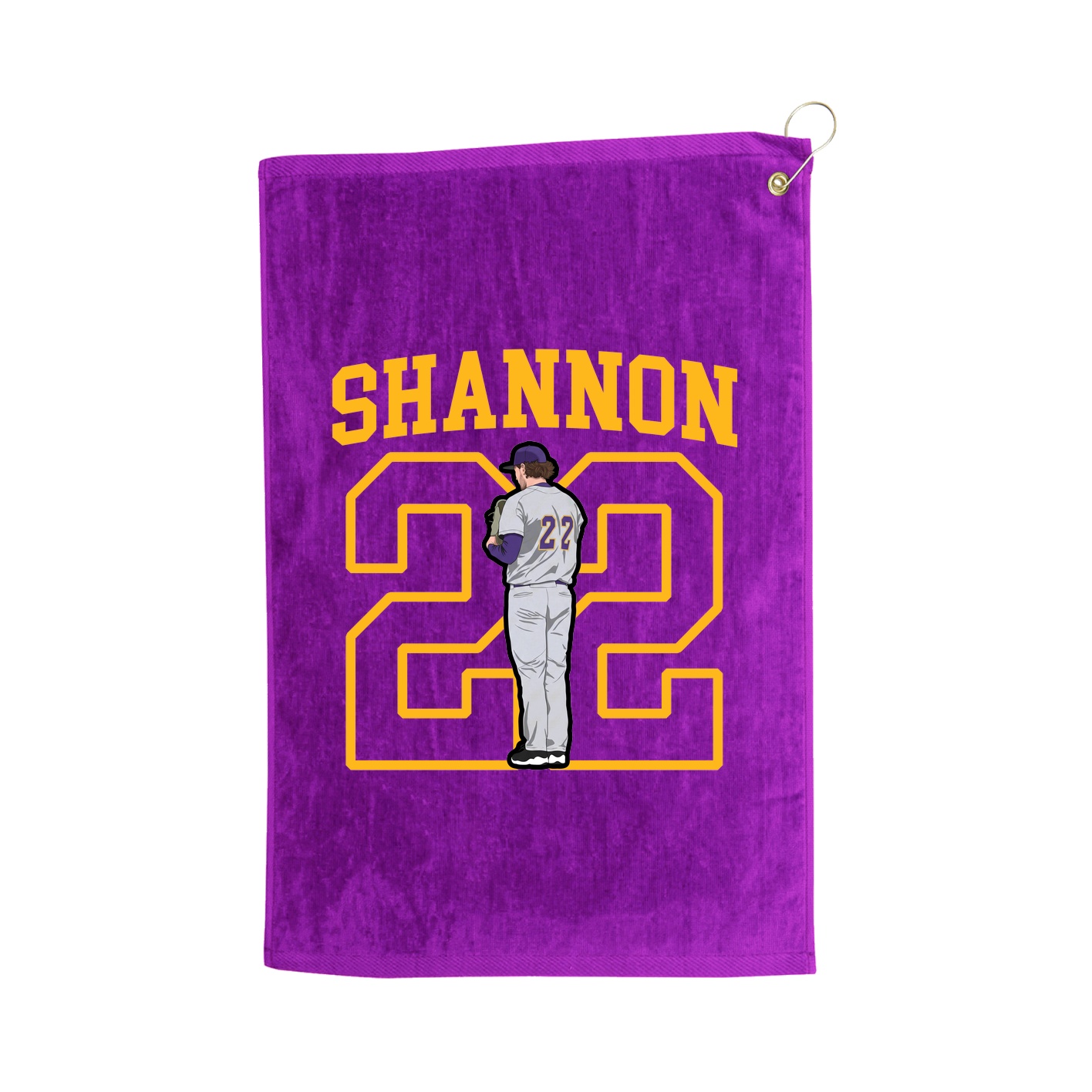 Golf Towel — Shirsey in Purple