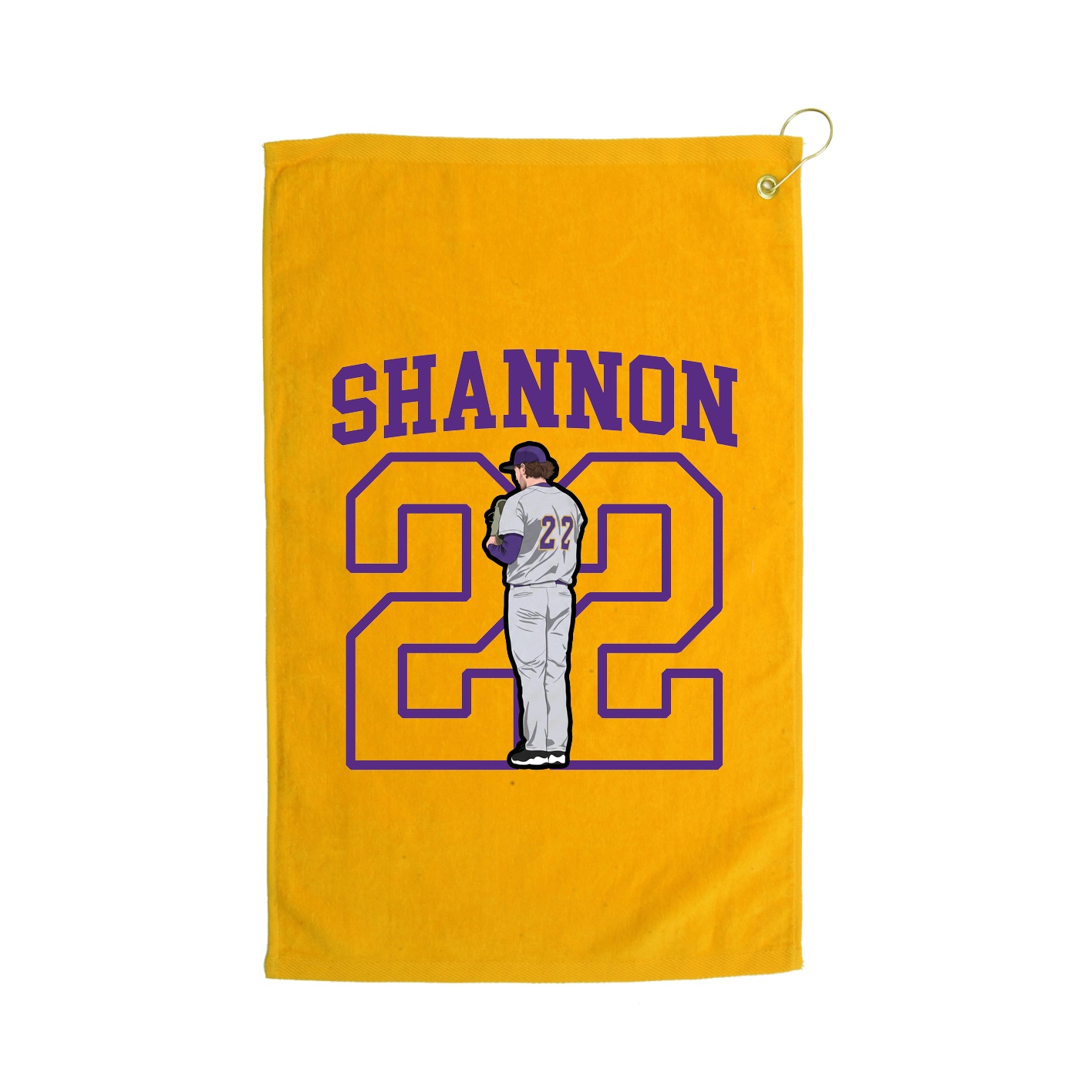 Golf Towel — Shirsey in Gold