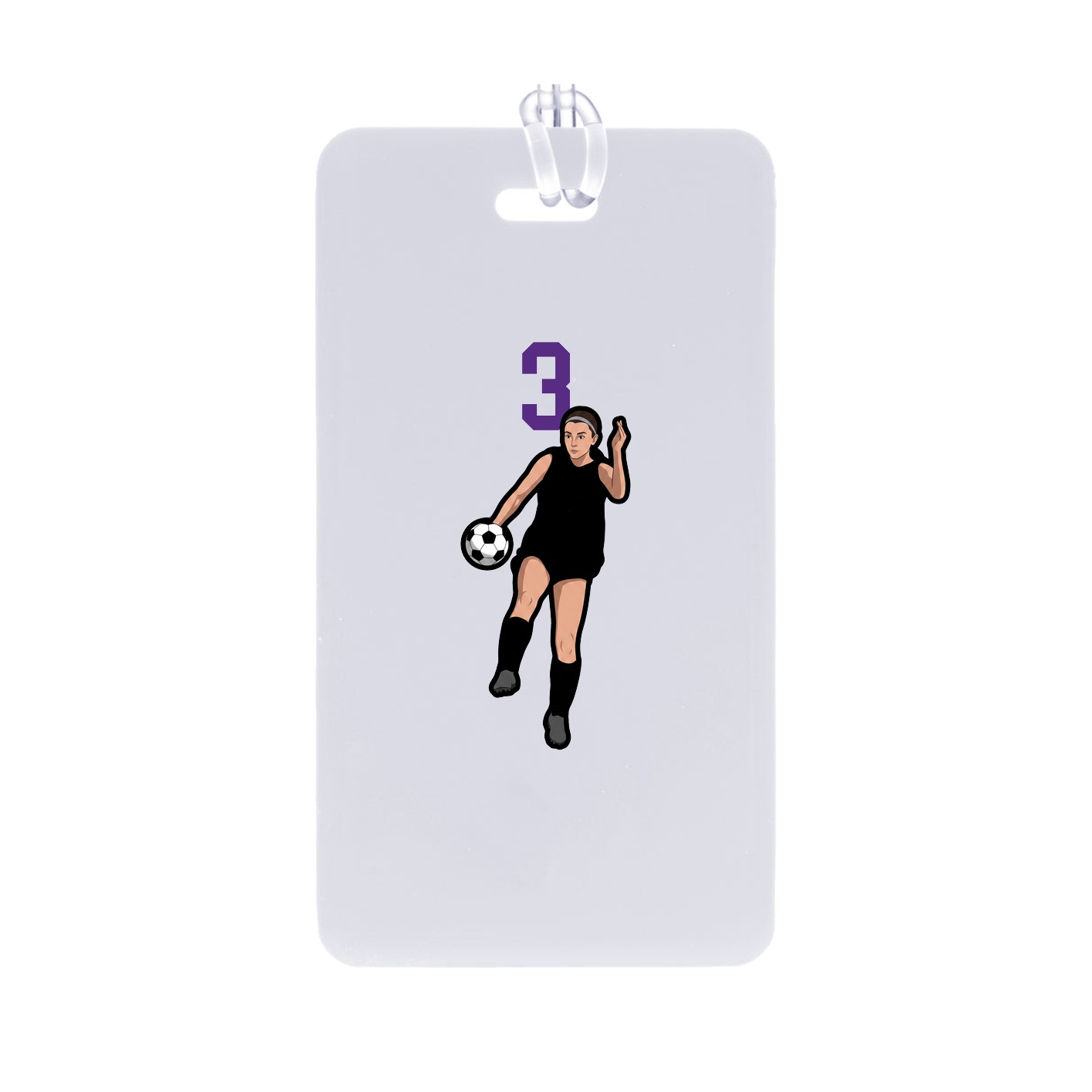 Bag Tag — Number Top in Classic