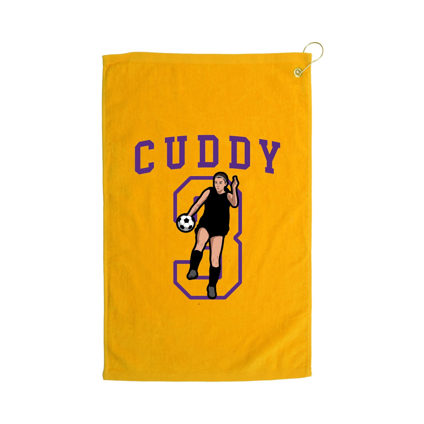 Golf Towel — Shirsey in Gold