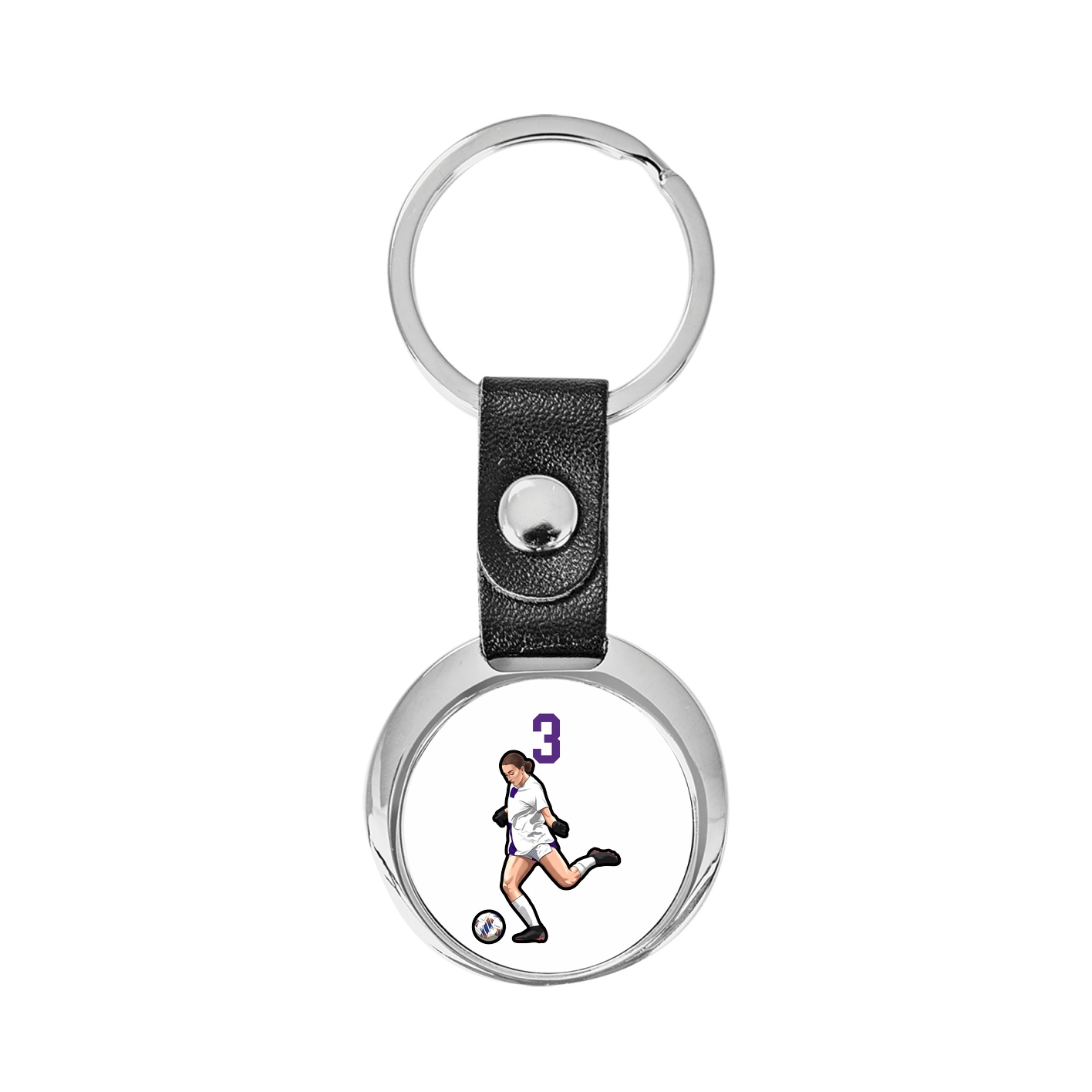 Key Chain — Number Top in Classic