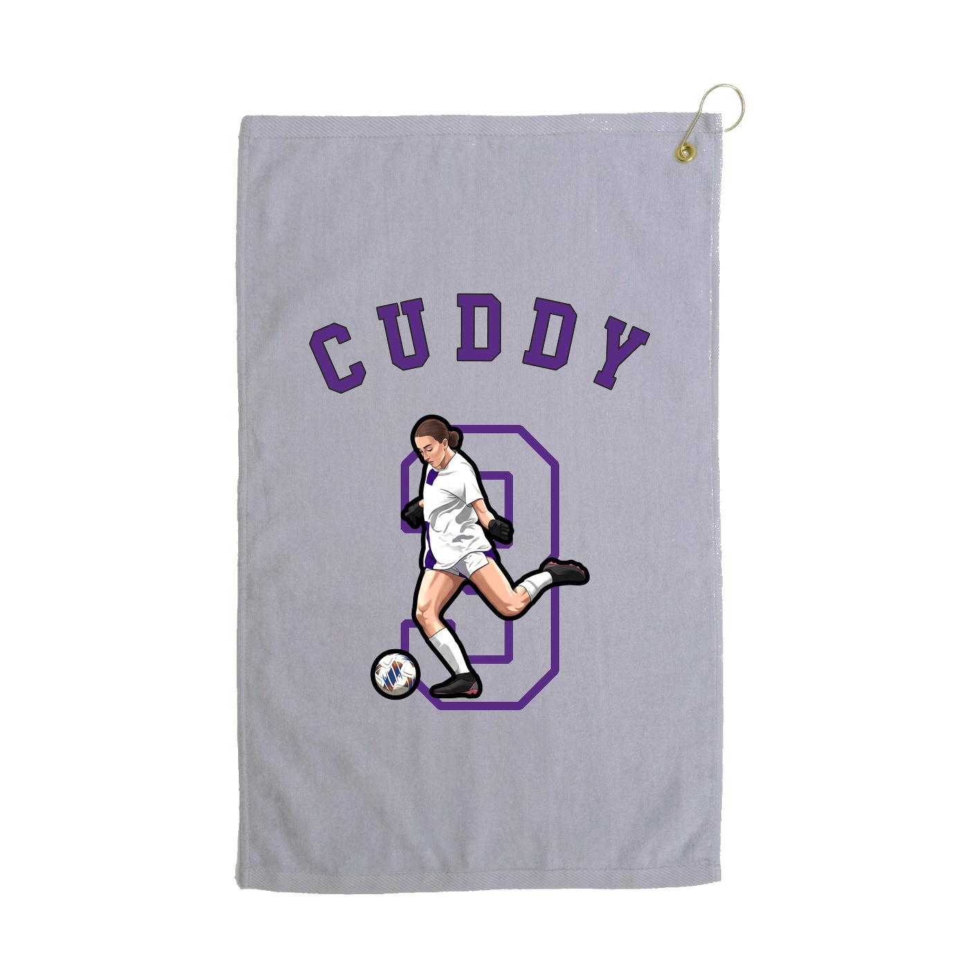 Golf Towel — Shirsey Arch in Grey