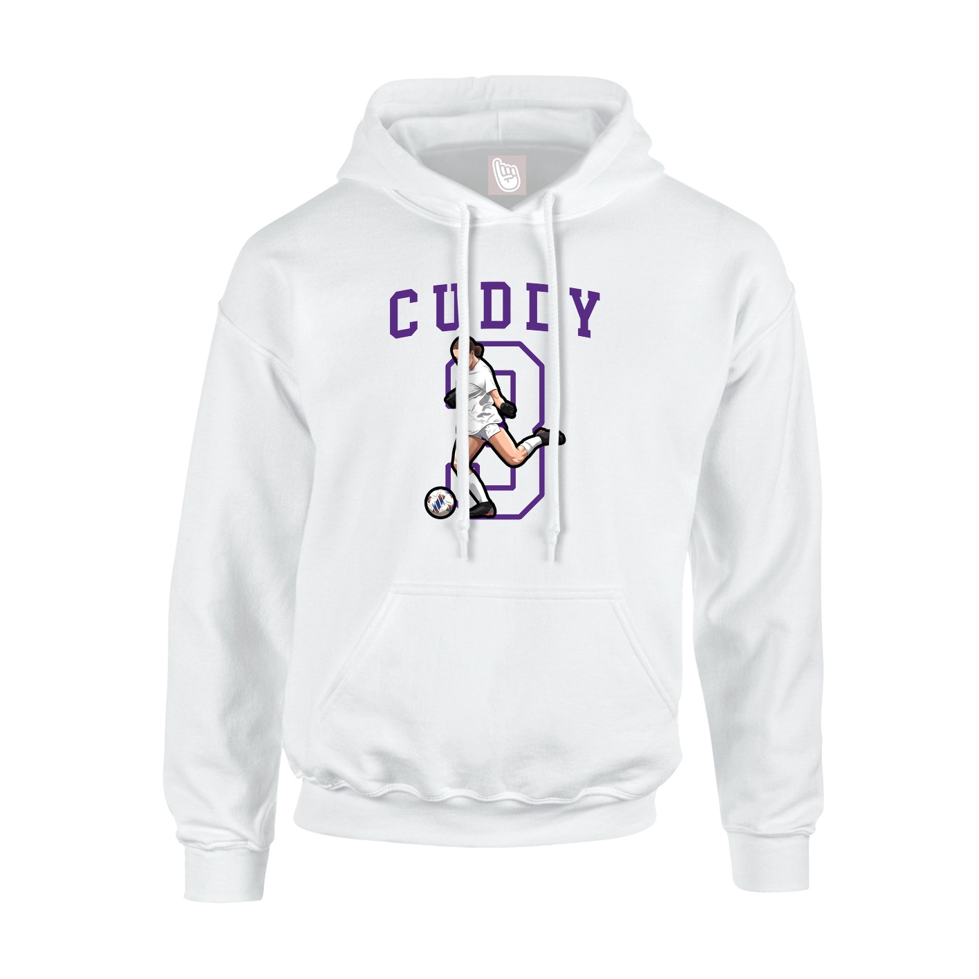 Youth Hoodie — Shirsey in White