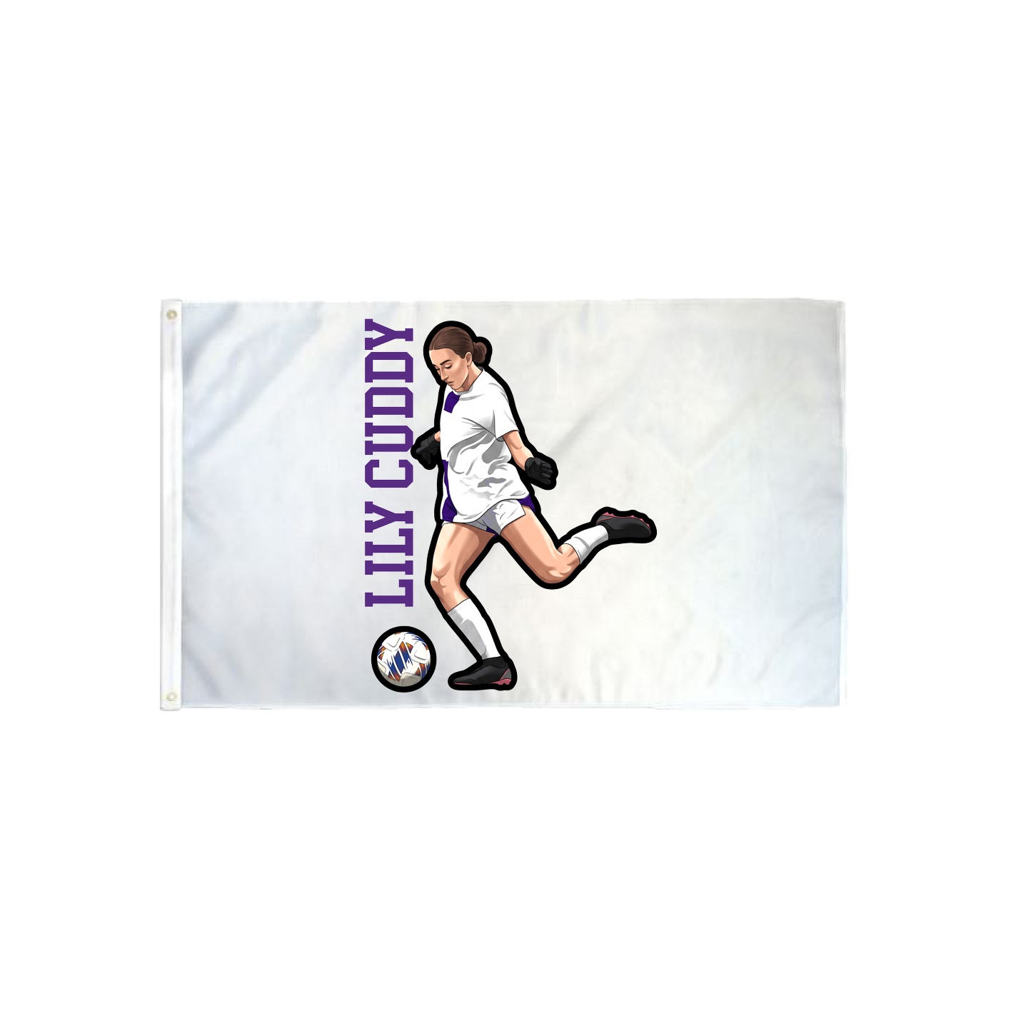 3x5 Flag — Name Vertical in Classic