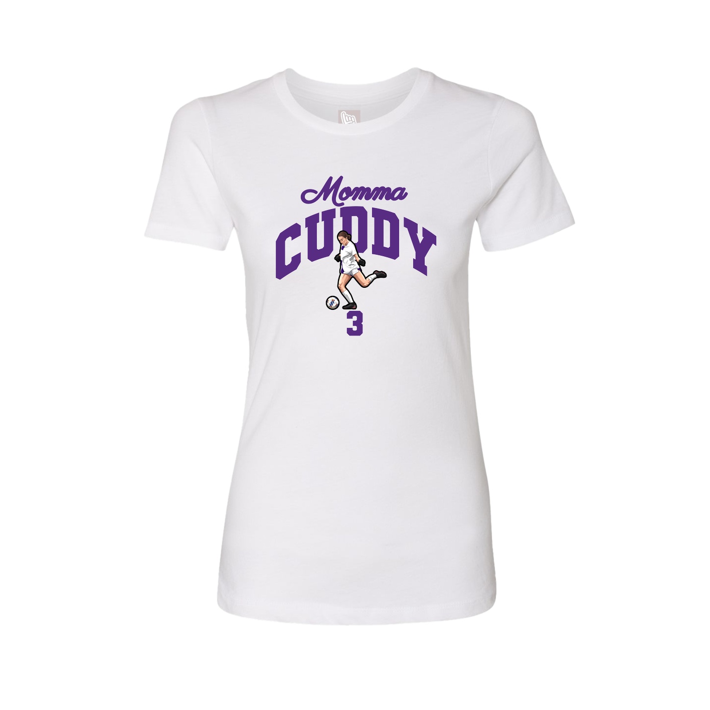 Womens Tee — Mothers Day Arch in White