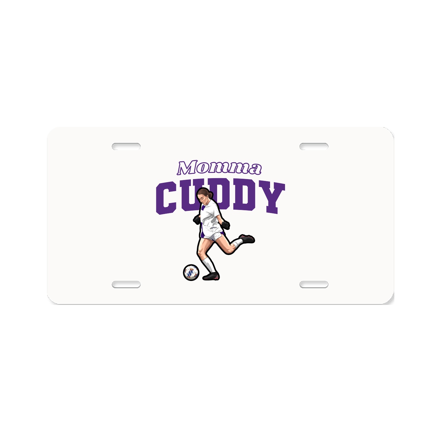 License Plate — Mothers Day Block in Classic