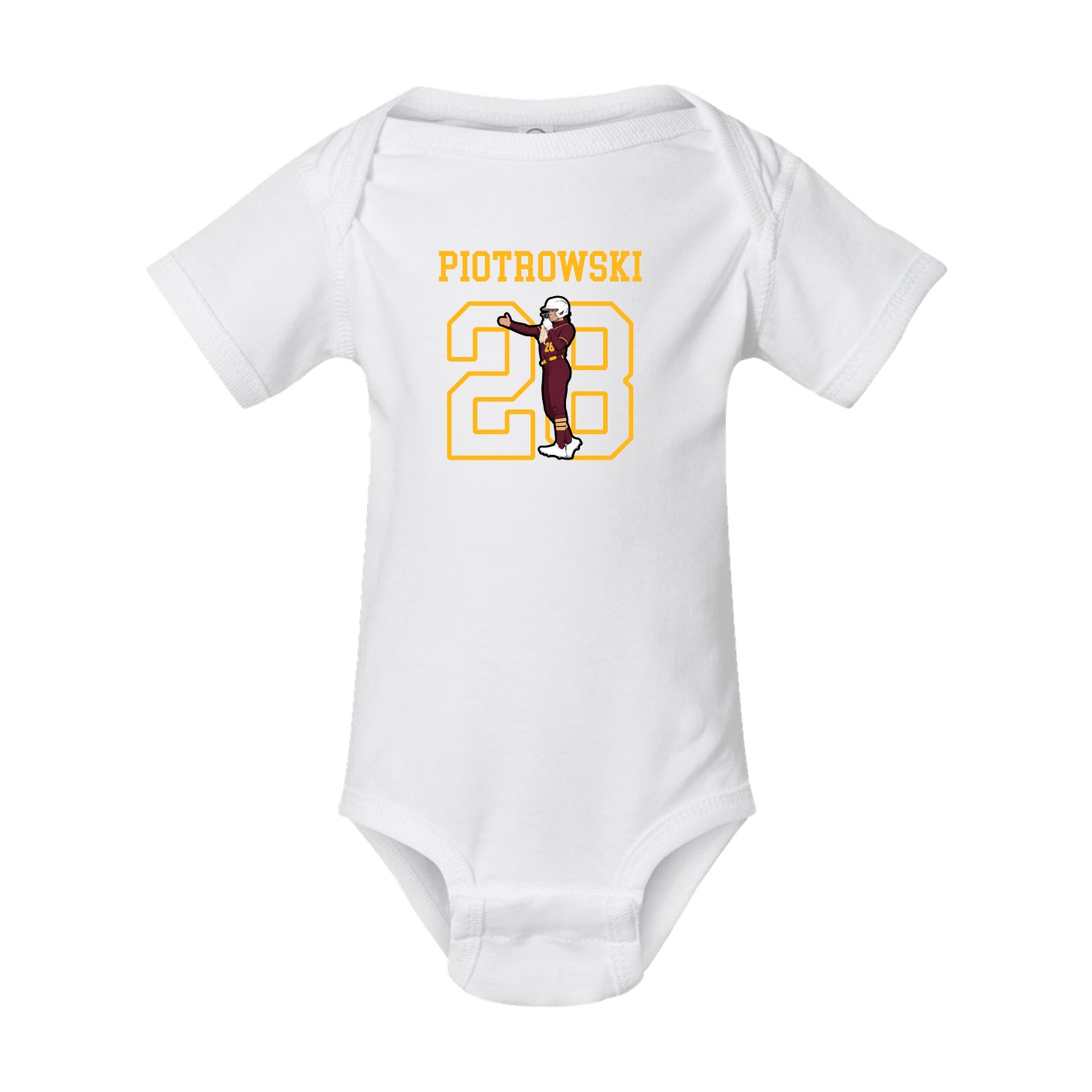 Baby Onesie — Shirsey in White