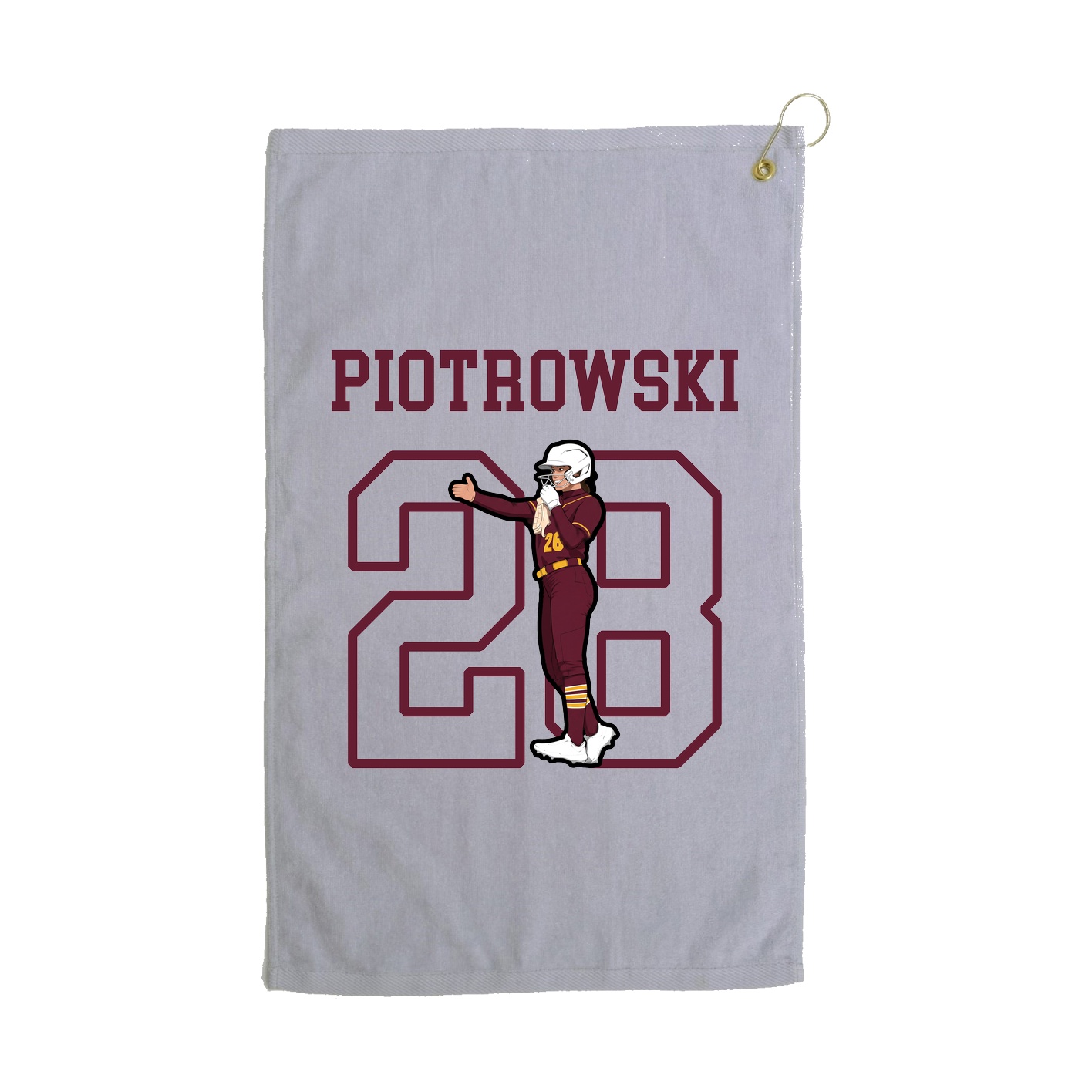 Golf Towel — Shirsey in Grey