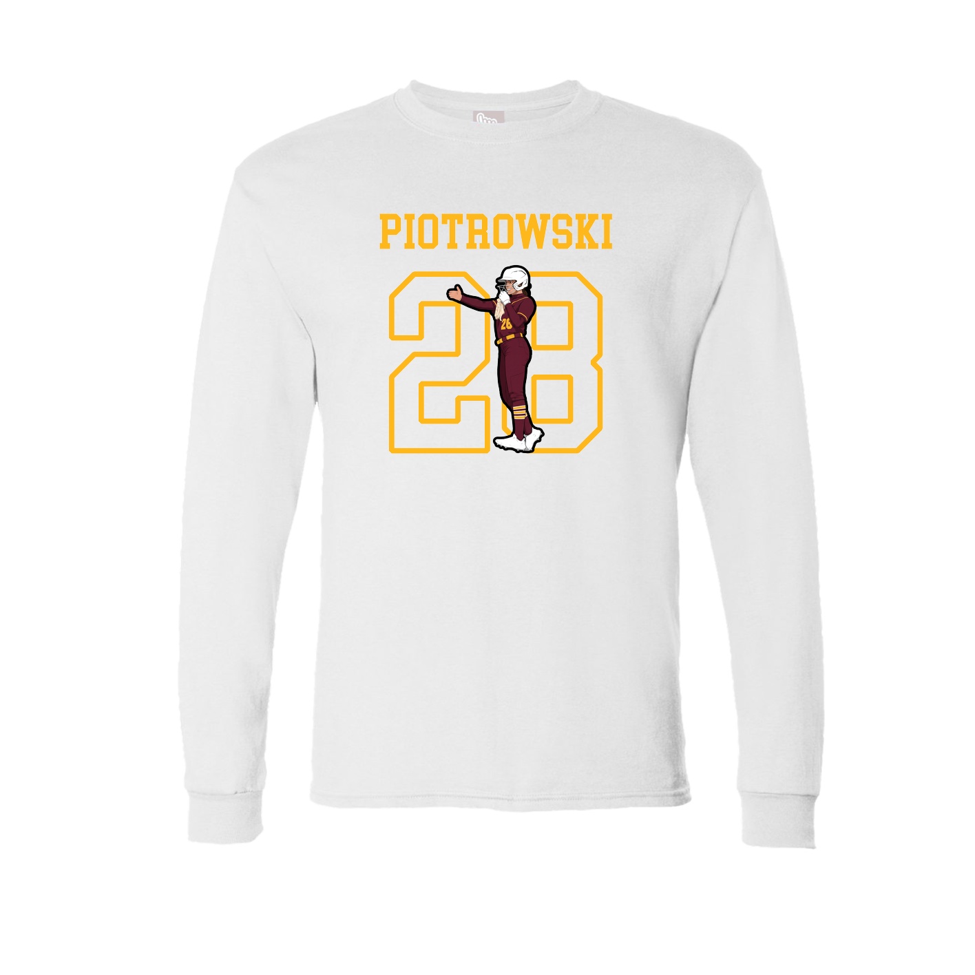 Long Sleeve Tee — Shirsey in White