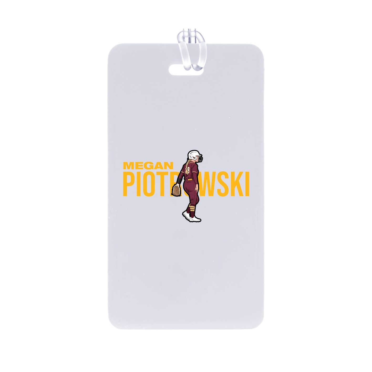 Bag Tag — Player Name in Classic