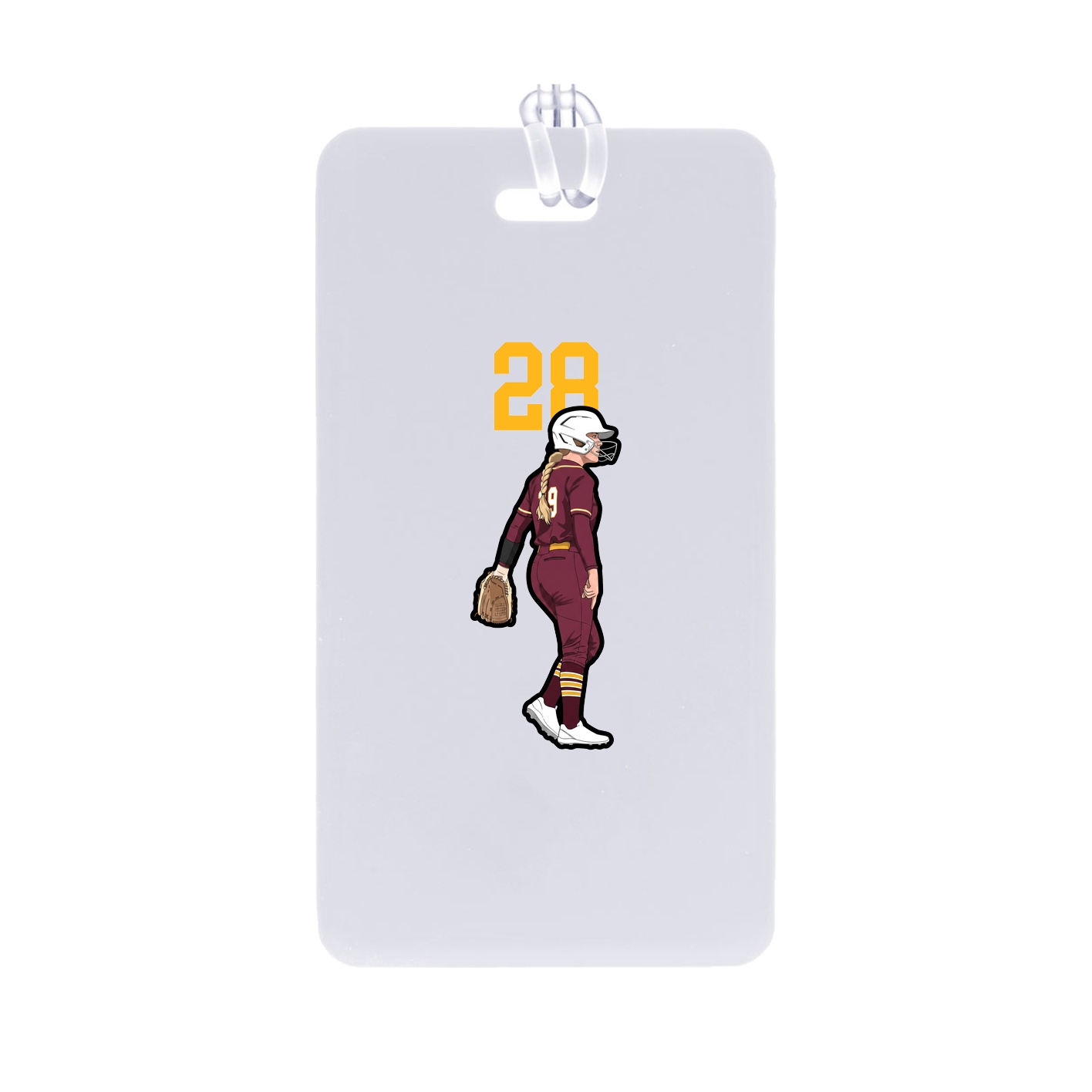 Bag Tag — Number Top in Classic