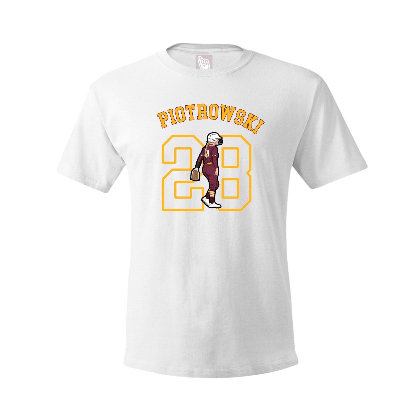 Tee — Shirsey Arch in White