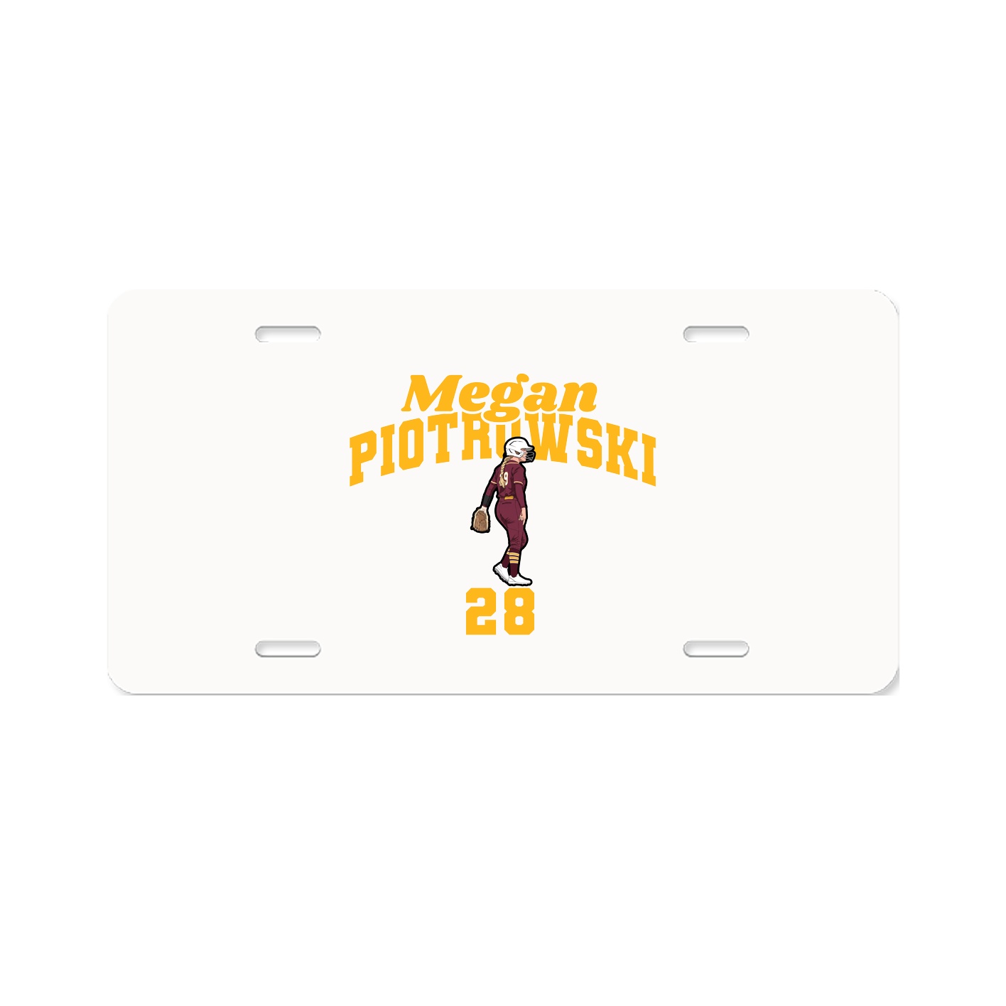 License Plate — Signature Arch in Classic