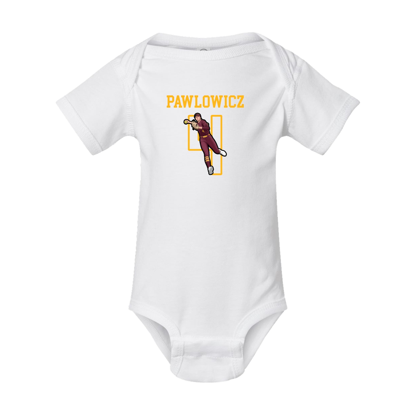 Baby Onesie — Shirsey in White