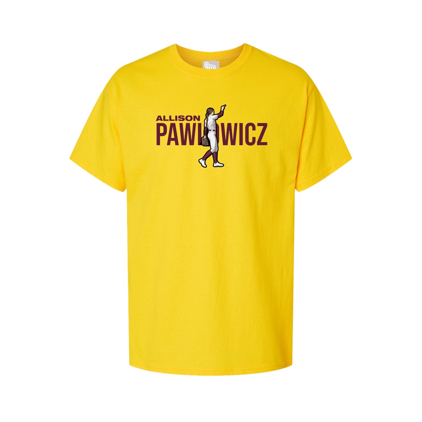 Tee — Player Name in Gold