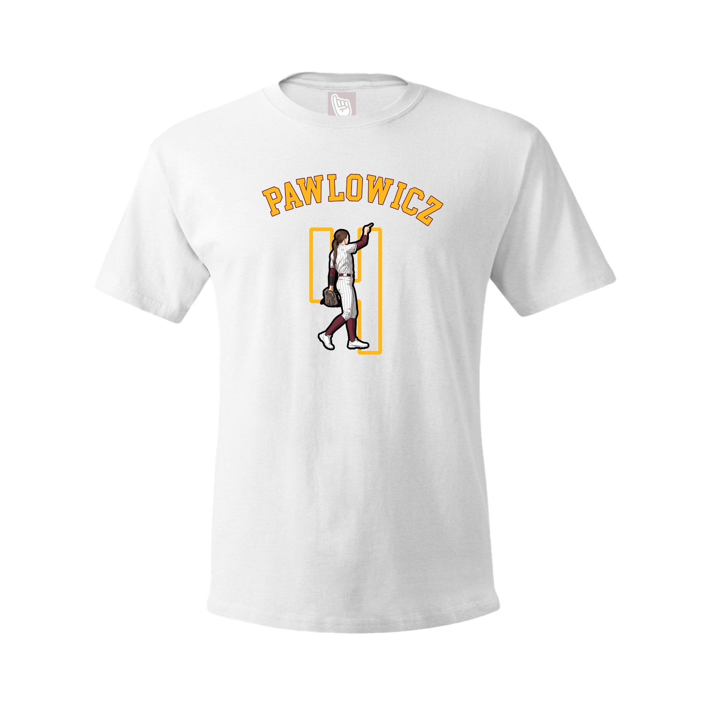 Youth Tee — Shirsey Arch in White