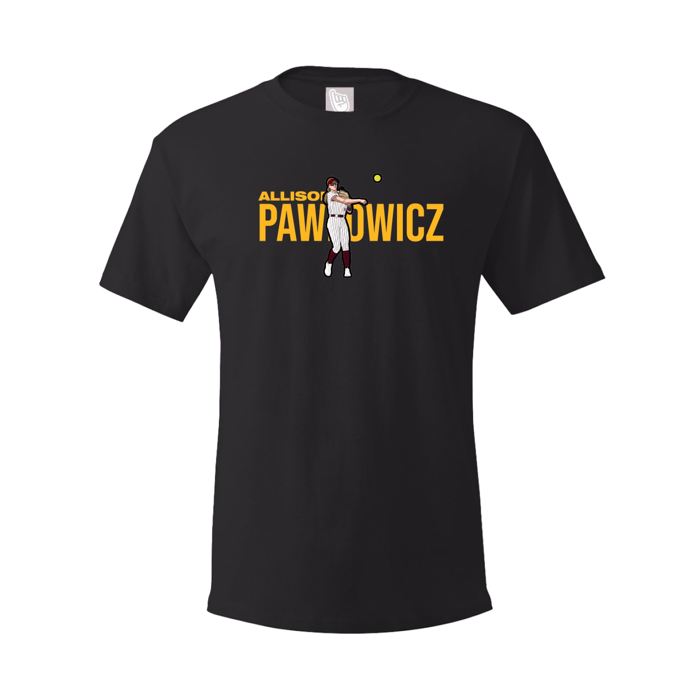 Tee — Player Name in Black
