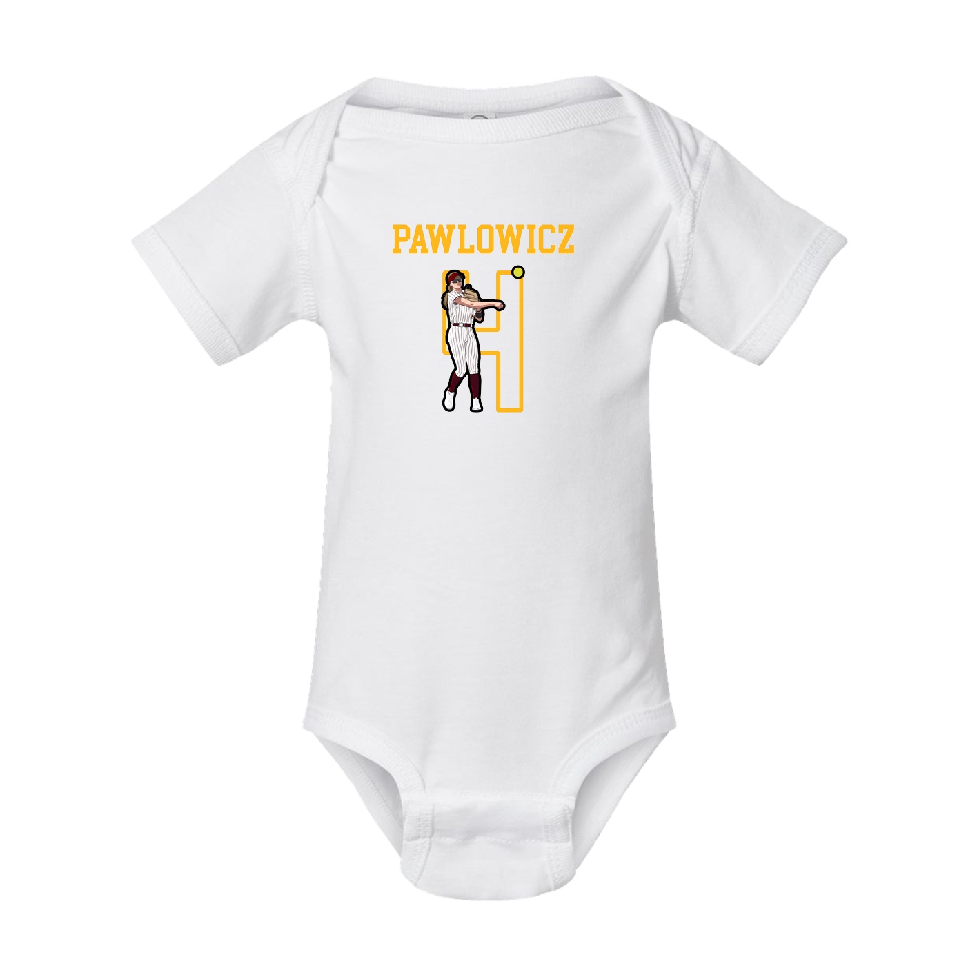 Baby Onesie — Shirsey in White