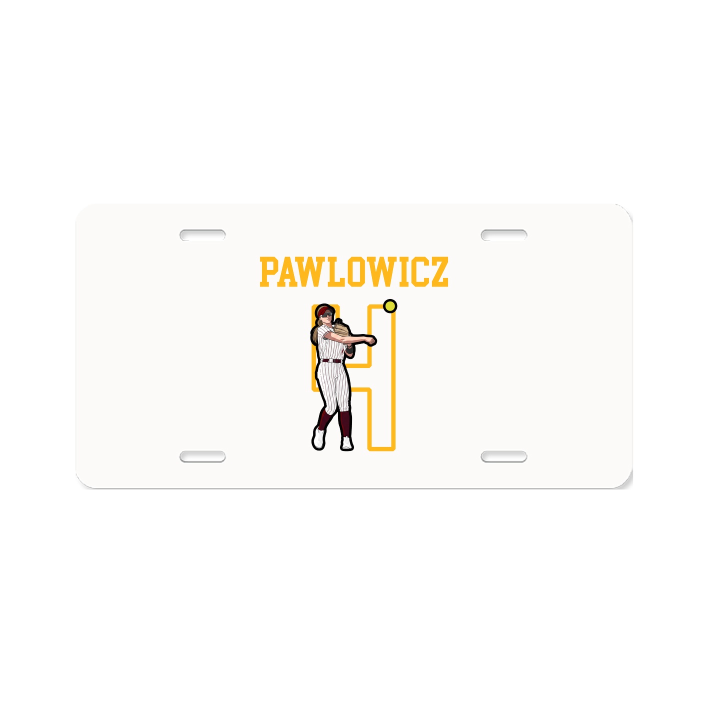 License Plate — Shirsey in Classic