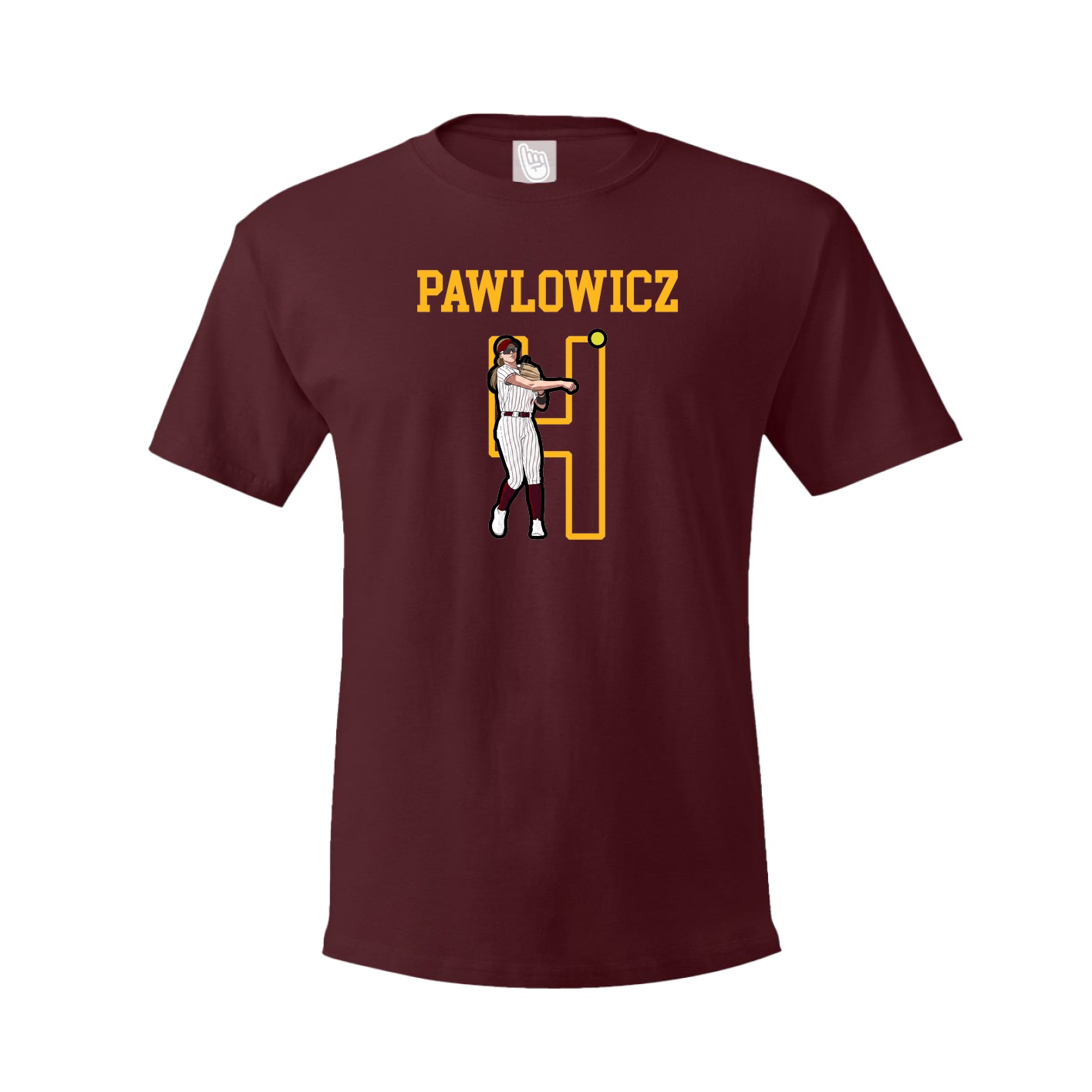 Youth Tee — Shirsey in Maroon