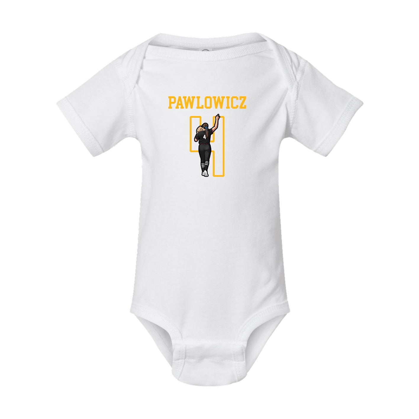 Baby Onesie — Shirsey in White