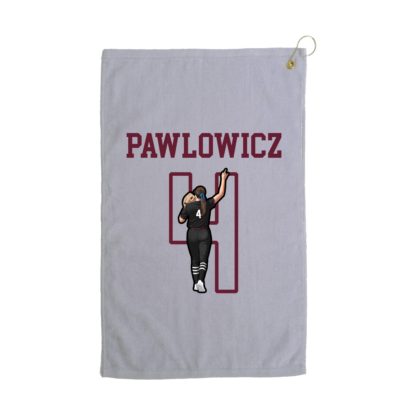Golf Towel — Shirsey in Grey
