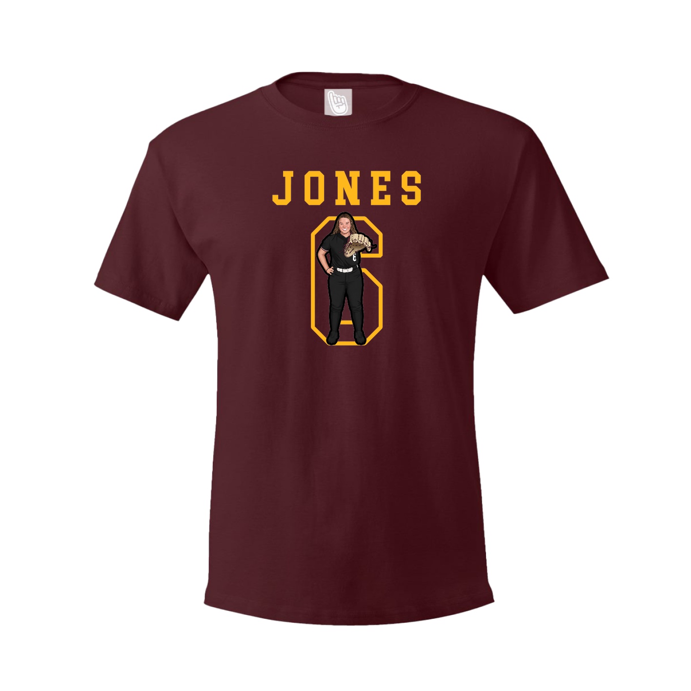 Youth Tee — Shirsey in Maroon