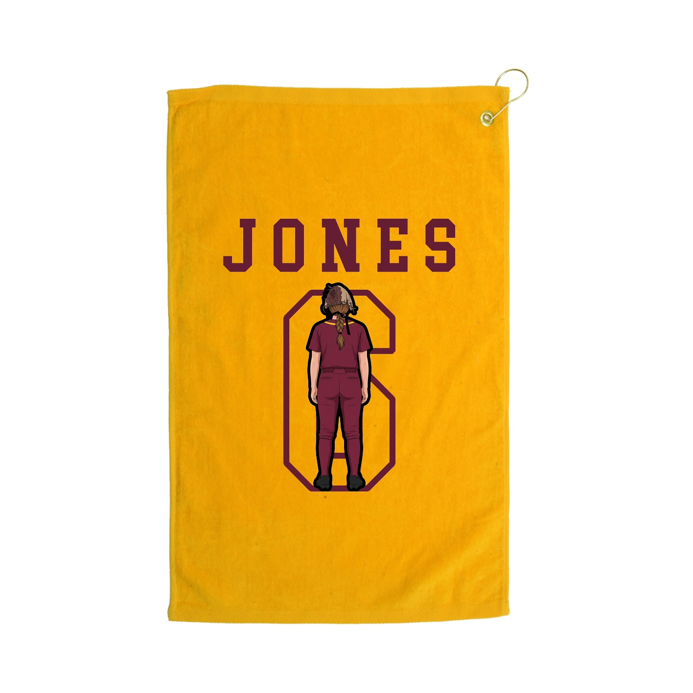 Golf Towel — Shirsey in Gold
