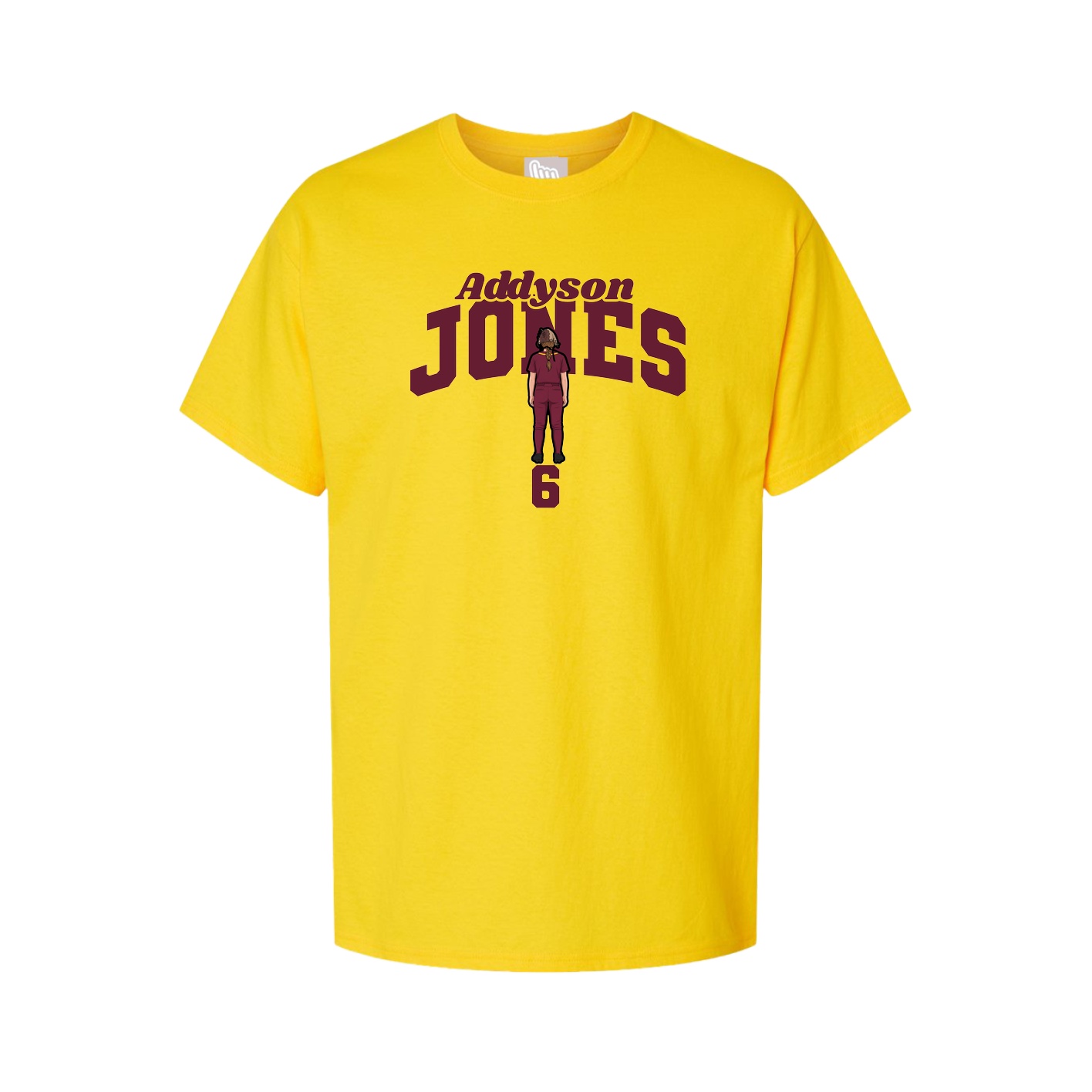 Tee — Signature Arch in Gold