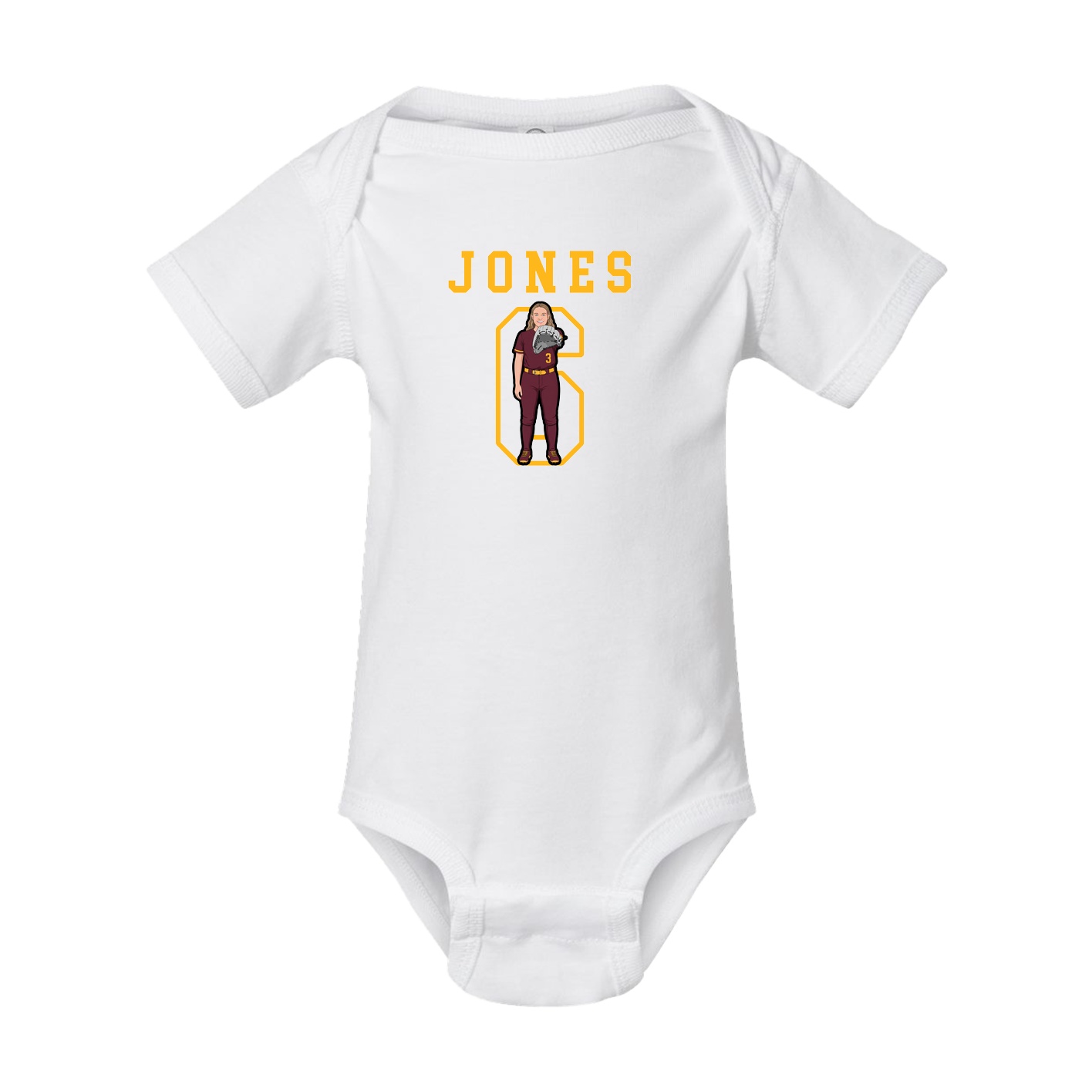 Baby Onesie — Shirsey in White